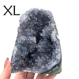 Cut Base Amethyst Cluster - Polished Cut Base Amethyst - Rainbow Amethyst Cluster