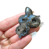 Halloween Gemstone Carving - Large, Medium, Small Crystal Halloween Carving - Spooky Crystal Carving #1