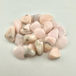 Pink Mangano Calcite Tumble, Tumbled Mangano Calcite, Polished Mangano Calcite, UV Reactive Calcite, T-148