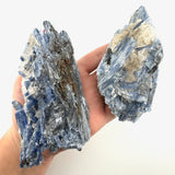 Blue Kyanite with Quartz Cluster, Raw Blue Kyanite and Quartz, Natural Blue Kyanite