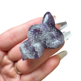 Halloween Gemstone Carving - Large, Medium, Small Crystal Halloween Carving - Spooky Crystal Carving #1