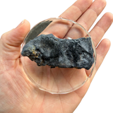 NEW FIND - Pyrolusite with Fluorite - Fluorescent - Mexico - #3