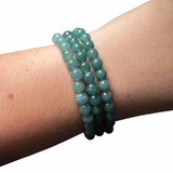 High Quality Gemstone Bracelet - Natural Crystal Bracelet - Round Crystal Bracelet