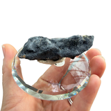 NEW FIND - Pyrolusite with Fluorite - Fluorescent - Mexico - #3