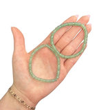 Bamboo Bead Green Aventurine Bracelet - Aventurine Bracelet - Aventurine Bamboo Bracelet - High Quality