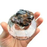 NEW FIND - Pyrolusite with Fluorite - Fluorescent - Mexico - #5