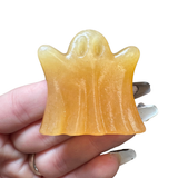 Halloween Gemstone Carving - Large, Medium, Small Crystal Halloween Carving - Spooky Crystal Carving #2