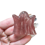 Halloween Gemstone Carving - Large, Medium, Small Crystal Halloween Carving - Spooky Crystal Carving #2