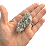 Sparkly Mongolian Quartz with Apophyllite - Apophyllite on Inner Mongolian Quartz - #2