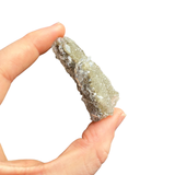 Sparkly Mongolian Quartz with Apophyllite - Apophyllite on Inner Mongolian Quartz - #3