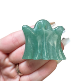 Halloween Gemstone Carving - Large, Medium, Small Crystal Halloween Carving - Spooky Crystal Carving #2
