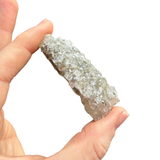 Sparkly Mongolian Quartz with Apophyllite - Apophyllite on Inner Mongolian Quartz - #3