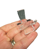 Crystal Display Stands - Acrylic Gemstone Display - Crystal Slab Stand