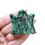 Halloween Gemstone Carving - Large, Medium, Small Crystal Halloween Carving - Spooky Crystal Carving #2
