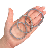 Rondelle Labradorite Bracelet - Round Labradorite Bracelet - 6mm Labradorite Bracelet - High Quality