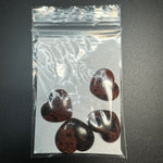 25g Mahogany Obsidian Heart Cabochons, Bulk or Wholesale Mahogany Obsidian Heart Cabochons, Mahogany Obsidian Heart Cabochon