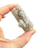 Sparkly Mongolian Quartz with Apophyllite - Apophyllite on Inner Mongolian Quartz - #4