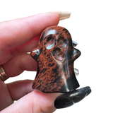 Halloween Gemstone Carving - Large, Medium, Small Crystal Halloween Carving - Spooky Crystal Carving #2