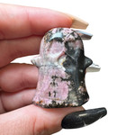 Halloween Gemstone Carving - Large, Medium, Small Crystal Halloween Carving - Spooky Crystal Carving #2