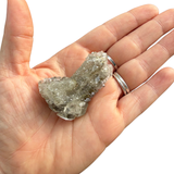 Sparkly Mongolian Quartz with Apophyllite - Apophyllite on Inner Mongolian Quartz - #5