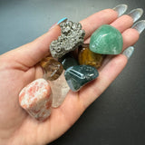 Abundance Crystal Set, Wealthy Crystal Set, Manifestation Crystal Set