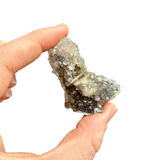 Sparkly Mongolian Quartz with Apophyllite - Apophyllite on Inner Mongolian Quartz - #5