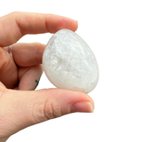 AAA Quality Natrolite Palm - Russia - Polished Natrolite - Natrolite with a Sheen - #2