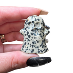 Halloween Gemstone Carving - Large, Medium, Small Crystal Halloween Carving - Spooky Crystal Carving #2