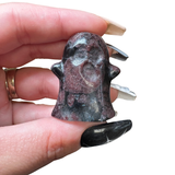 Halloween Gemstone Carving - Large, Medium, Small Crystal Halloween Carving - Spooky Crystal Carving #2
