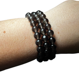 High Quality Gemstone Bracelet - Natural Crystal Bracelet - Round Crystal Bracelet