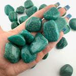 Large QUALITY Amazonite Tumble from Russia, Bright Amazonite Tumble, Tumbled Amazonite, Large Amazonite, P-26