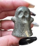 Halloween Gemstone Carving - Large, Medium, Small Crystal Halloween Carving - Spooky Crystal Carving #2