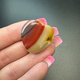 25g Mookaite Heart Cabochons, Bulk or Wholesale Mookaite Heart Cabochons, Mookaite Heart Cabochon