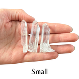 Columbian Blue Mist Quartz Point - Small or Large