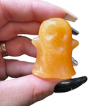 Halloween Gemstone Carving - Large, Medium, Small Crystal Halloween Carving - Spooky Crystal Carving #2