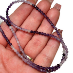 QUALITY Gemstone Necklace - AAA Grade Crystal Necklace - Faceted Dainty Gemstone Necklace