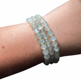 High Quality Gemstone Bracelet - Natural Crystal Bracelet - Round Crystal Bracelet