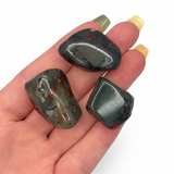 African Bloodstone Tumble, Tumbled Bloodstone, African Bloodstone, Polished Bloodstone