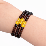 Amber Bracelet - Multi Colored Amber Bracelet - 4-5mm Amber Bracelet - High Quality