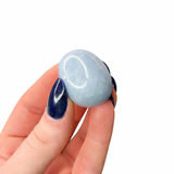 Angelite Tumbled Stone, Tumbled Angelite, Healing Angelite