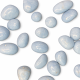 Angelite Tumbled Stone, Tumbled Angelite, Healing Angelite