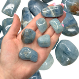 Aquamarine Tumble, Tumbled Aquamarine, Polished Aquamarine, Pocket Aquamarine