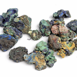 ONE Azurite Cluster - Azurite with Malachite - Small Azurite Crystals - China