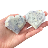Dendritic Opal Faceted Heart - Dendritic Opal