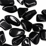 Tumbled Black Tourmaline, Quality Black Tourmaline, Polished Black Tourmaline, Black Tourmaline Tumble