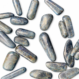 Blue Kyanite Tumbled Stone, Tumbled Blue Kyanite, Polished Blue Kyanite Stick, Healing Blue Kyanite Pocket Stone, T-181