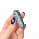 Blue Kyanite Tumbled Stone, Tumbled Blue Kyanite, Polished Blue Kyanite Stick, Healing Blue Kyanite Pocket Stone, T-181