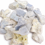 ONE Etched Blue Chalcedony - Etched Blue Lace Agate - Malawi