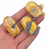 Bumblebee Jasper Tumble, Tumbled Bumblebee Jasper, Healing Bumblebee Jasper