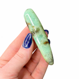 QUALITY Chrysoprase Stick, Tumbled Chrysoprase, Chrysoprase Stick Tumble, Bright Chrysoprase